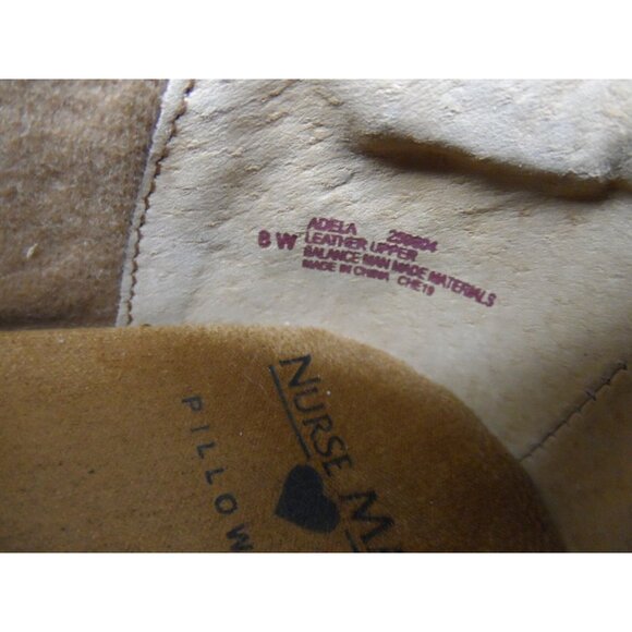 Nurse Mates Women's Slip-On Adela Slip-Resistant Work Shoes White Size 6W - Picture 8 of 8